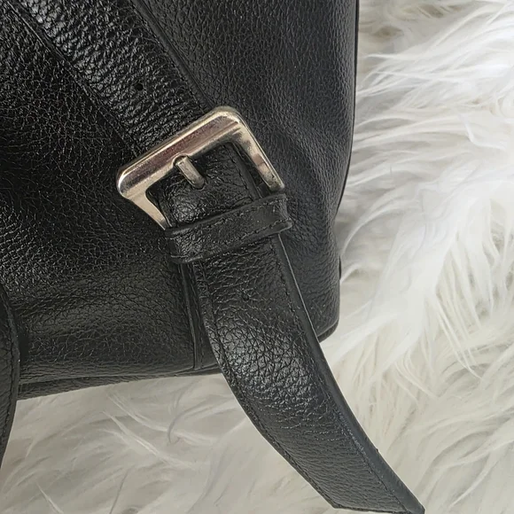 Convertible Backpack With Calf Hair Animal Print - Full Grain Leather - Picture 9 of 13